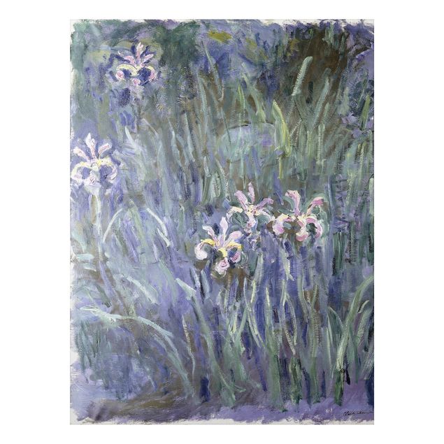 Nowoczesne obrazy do salonu Claude Monet - Irysy
