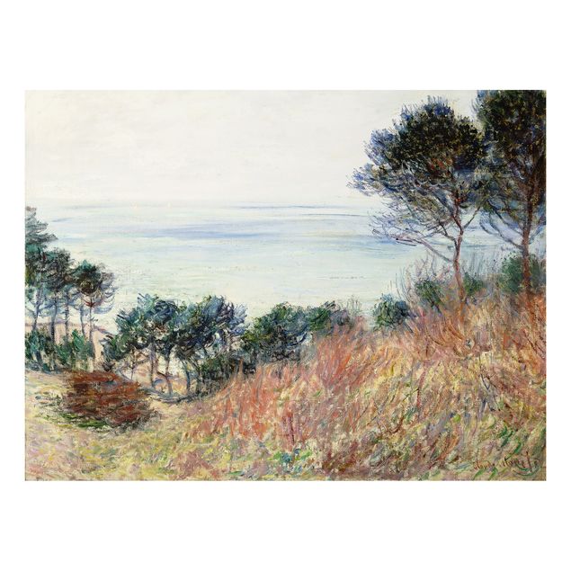 Nowoczesne obrazy do salonu Claude Monet - Wybrzeże Varengeville