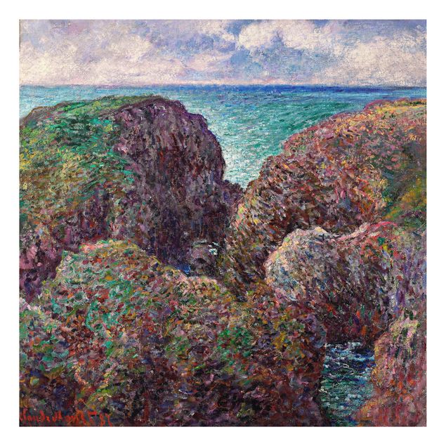 Obrazy do salonu Claude Monet - Grupa skalna Port-Goulphar