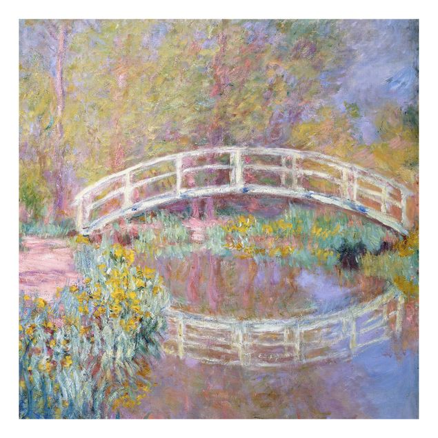 Obrazy do salonu Claude Monet - Most Moneta w ogrodzie