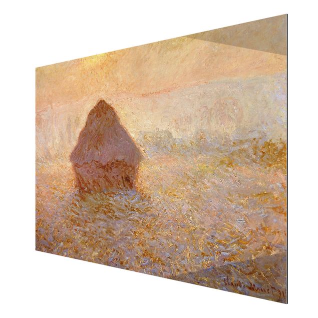 Obrazy nowoczesne Claude Monet - Stóg siana we mgle
