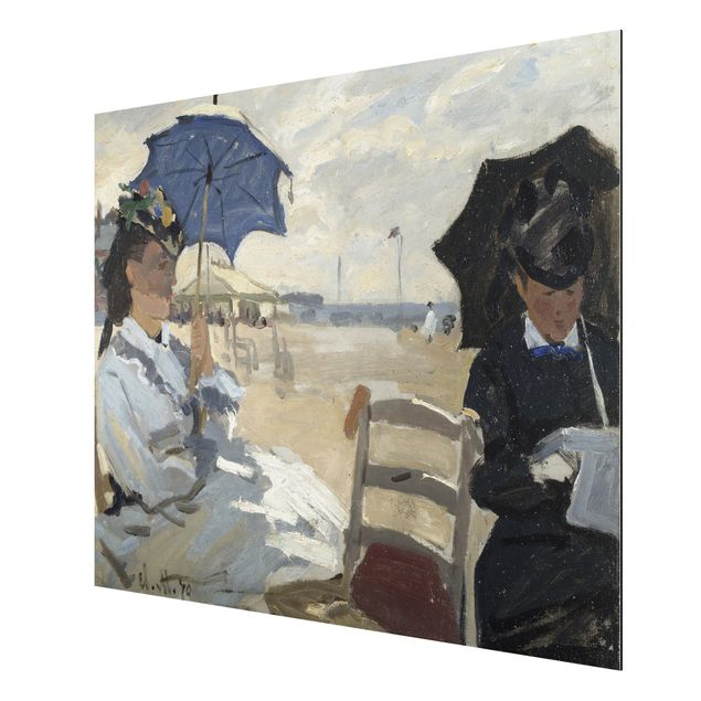Obrazy nowoczesny Claude Monet - Plaża w Trouville