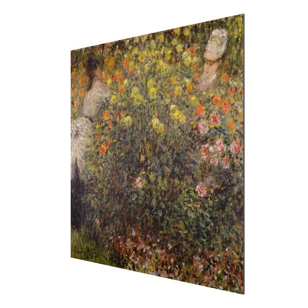 Obrazy nowoczesny Claude Monet - Ogród kwiatowy