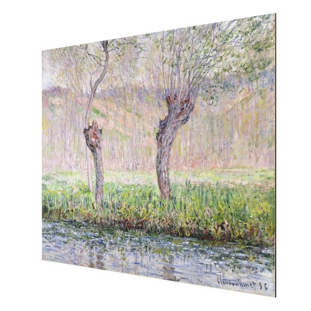 Obrazy nowoczesne Claude Monet - Drzewa wierzbowe na wiosnę