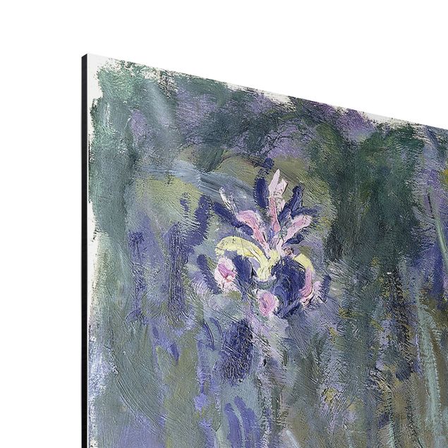 Niebieskie obrazy Claude Monet - Irysy