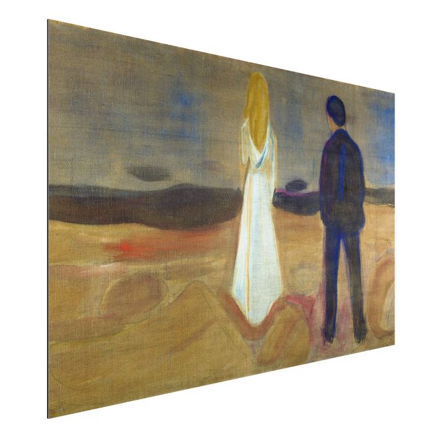 Ekspresjonizm obrazy Edvard Munch - Dwoje ludzi