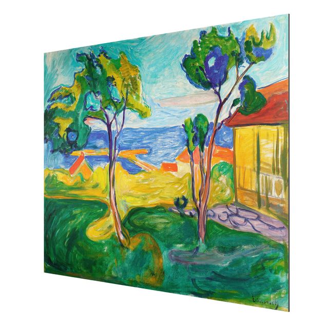 Obrazy do salonu nowoczesne Edvard Munch - Ogród