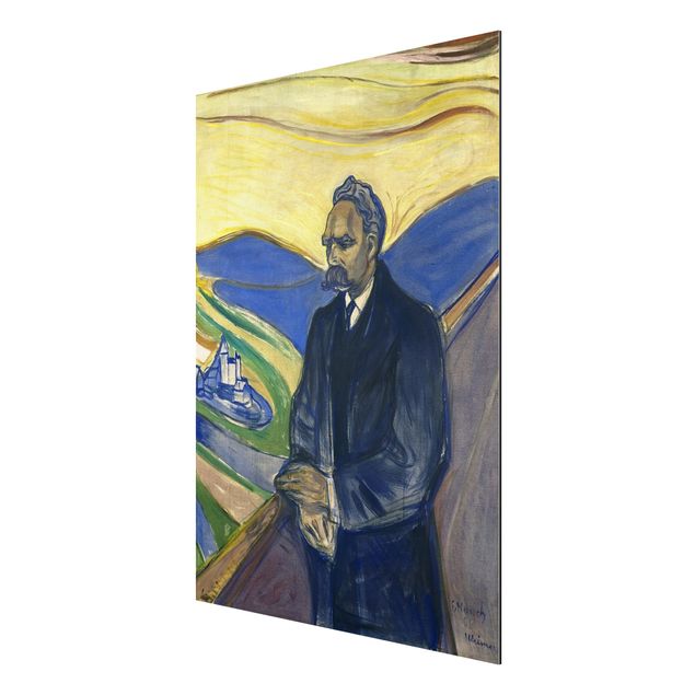 Obrazy do salonu Edvard Munch - Portret Nietzschego