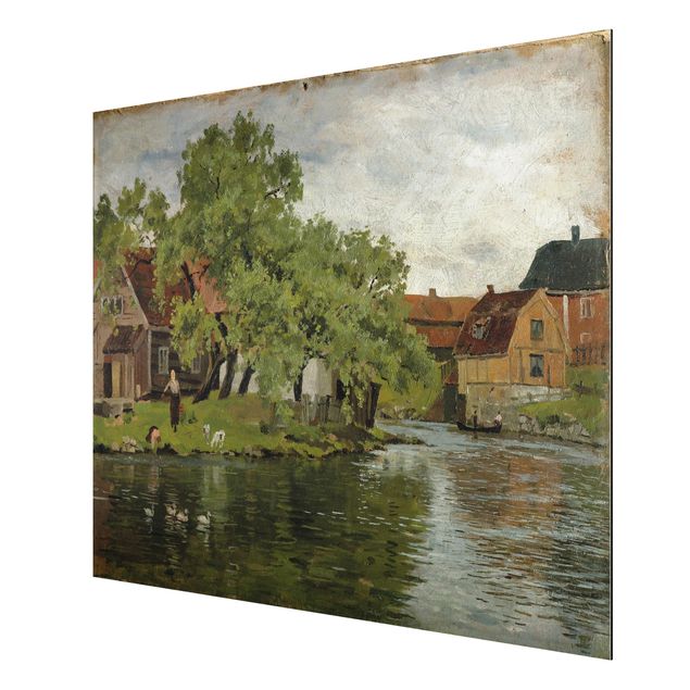 Obrazy do salonu Edvard Munch - Rzeka Akerselven