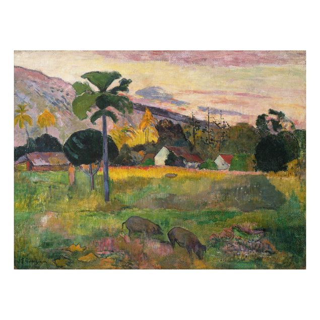 Nowoczesne obrazy do salonu Paul Gauguin - Przyjdź tutaj