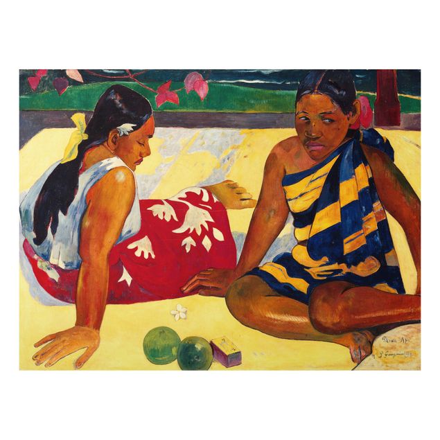 Nowoczesne obrazy do salonu Paul Gauguin - Kobiety z Tahiti
