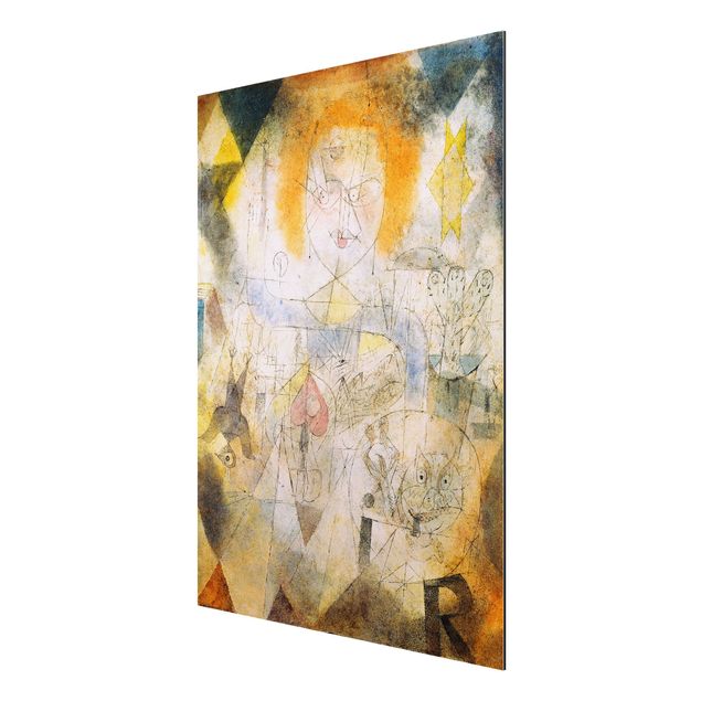 Obrazy na szkle abstrakcja Paul Klee - Irma Rossa