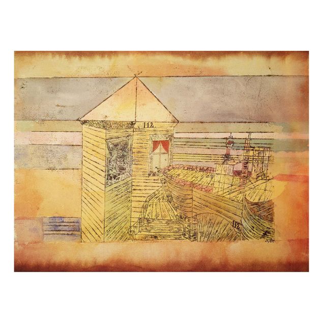 Nowoczesne obrazy do salonu Paul Klee - Cudowne lądowanie