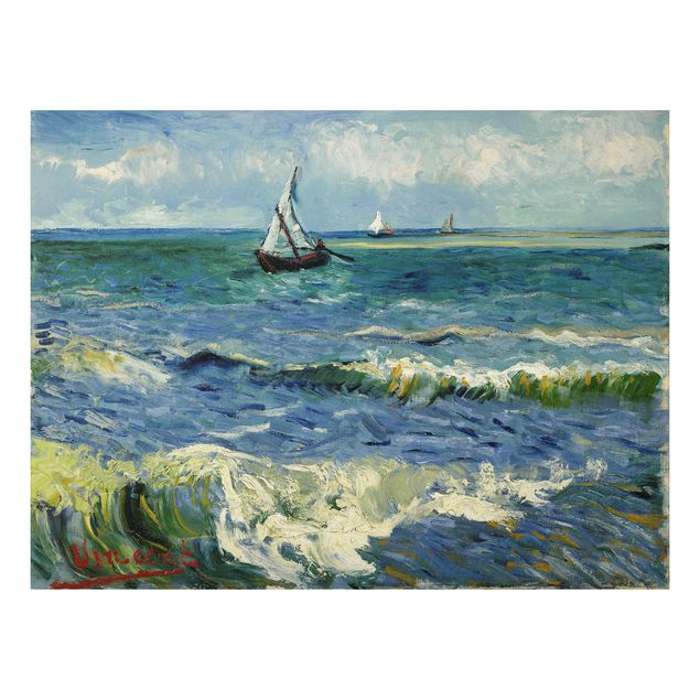 Nowoczesne obrazy do salonu Vincent van Gogh - Pejzaż morski
