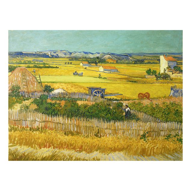 Obrazy do salonu nowoczesne Vincent van Gogh - Żniwa