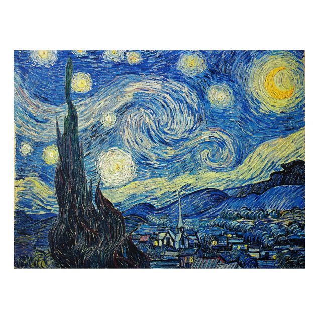 Obrazy do salonu nowoczesne Vincent van Gogh - Gwiaździsta noc