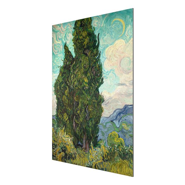 Nowoczesne obrazy Vincent van Gogh - Cyprysy