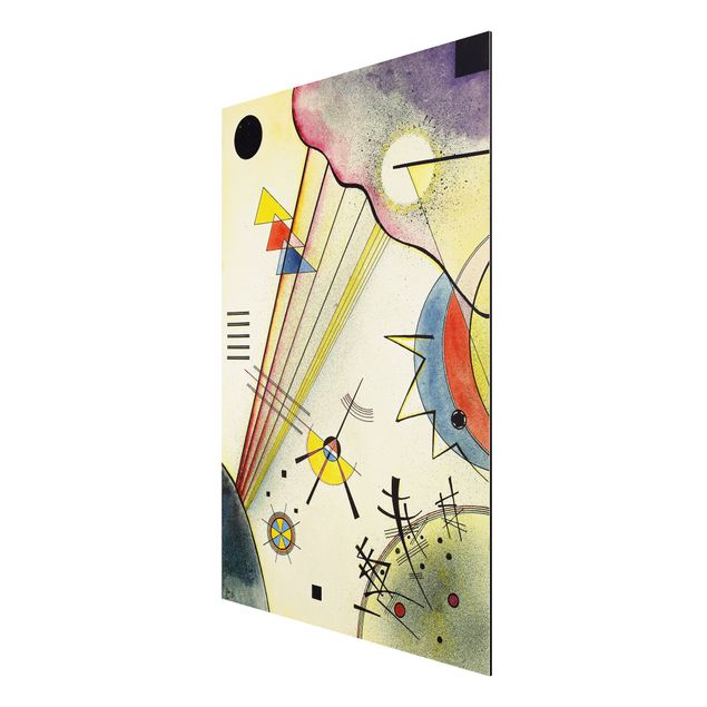Obrazy do salonu nowoczesne Wassily Kandinsky - Jasne połączenie