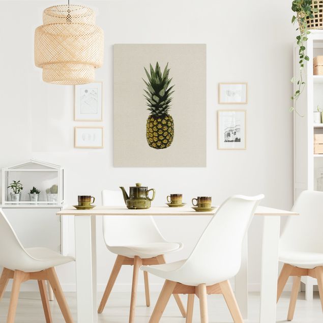 Obrazy do salonu nowoczesne Ananas