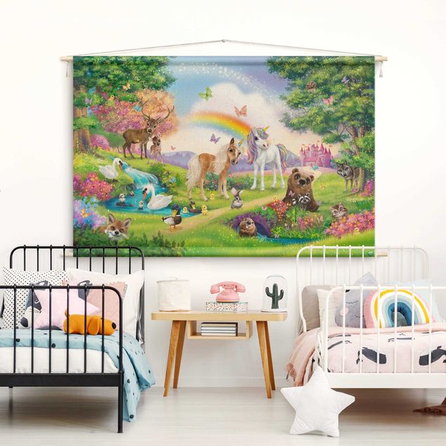 Pokój niemowlęcy Animal Club International - Magical Forest With Unicorn