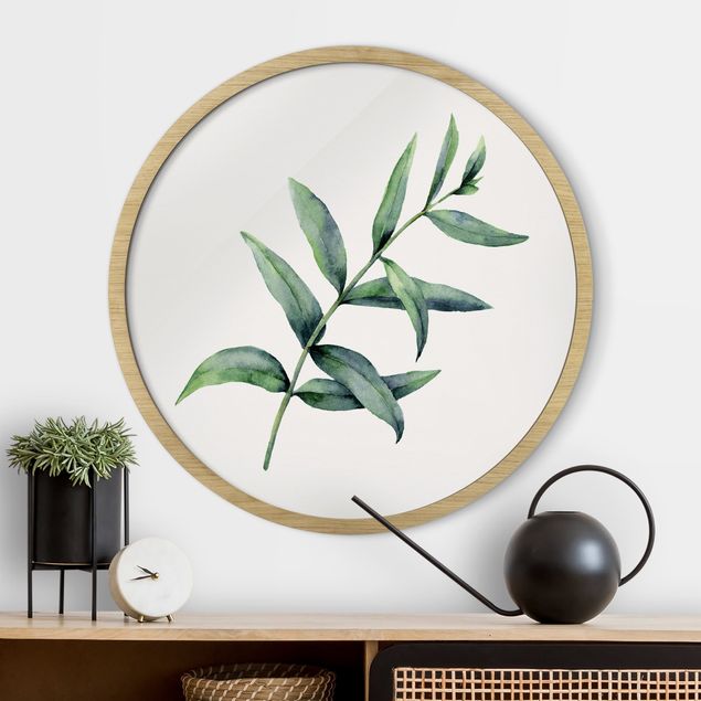 Obrazy do salonu nowoczesne Waterclolour Eucalyptus l