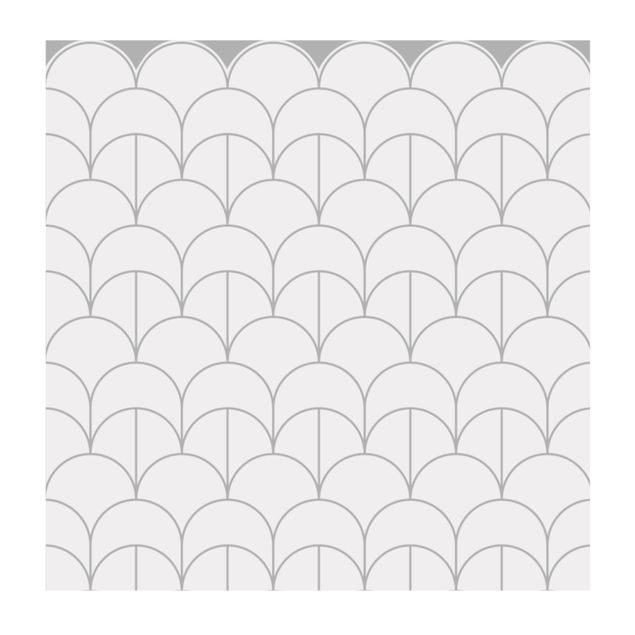 Folia okienna - Art Deco Fan Pattern II