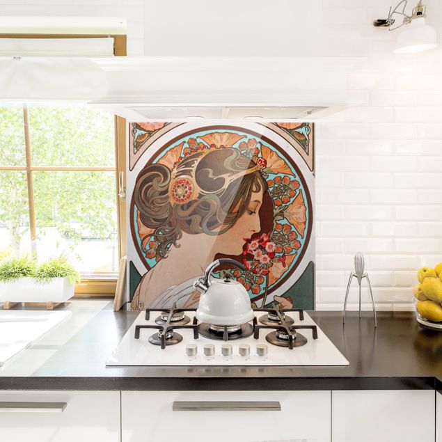Dekoracja do kuchni Alfons Mucha - Oborniki