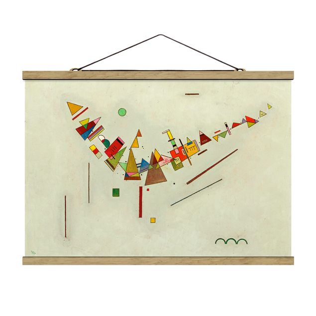 Abstrakcja obraz Wassily Kandinsky - Angular Swing