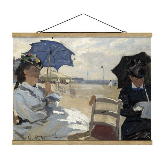 Obrazy impresjonistyczne Claude Monet - Plaża w Trouville