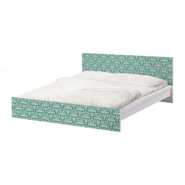 Okleina meblowa IKEA - Malm łóżko 160x200cm - Dwanaście Muz - Aoide