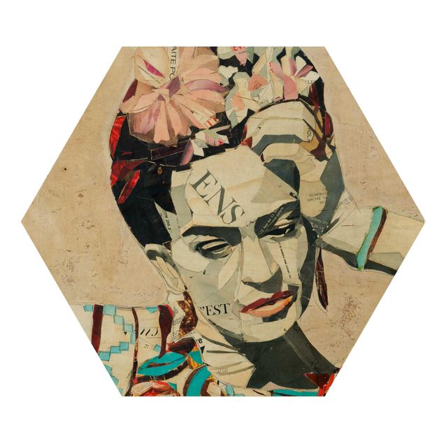Reprodukcje dzieł sztuki Frida Kahlo - Kolaż Nr 1