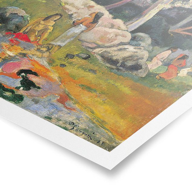 Obrazy na ścianę krajobrazy Paul Gauguin - brzeg rzeki