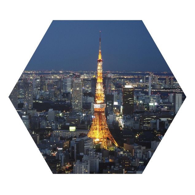 Nowoczesne obrazy Wieża w Tokio