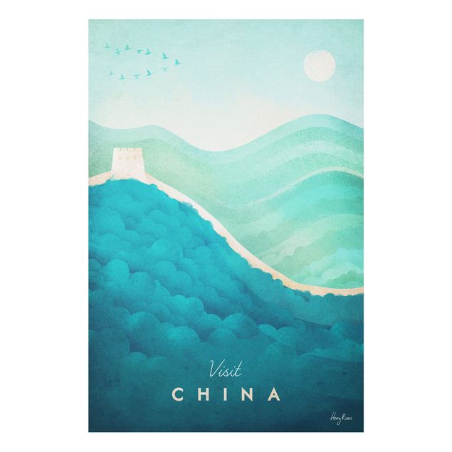Obrazy do salonu Plakat podróżniczy - Chiny