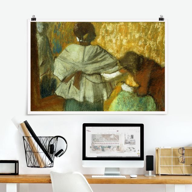 Dekoracja do kuchni Edgar Degas - Modiste