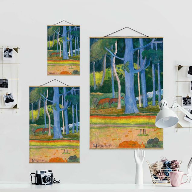 Obrazy na ścianę krajobrazy Paul Gauguin - Pejzaż leśny