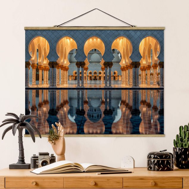 Dekoracja do kuchni Refleksje w meczecie
