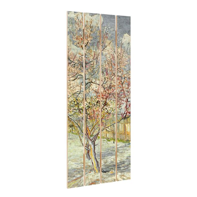 Obrazy na ścianę Vincent van Gogh - Kwitnące drzewa brzoskwiniowe