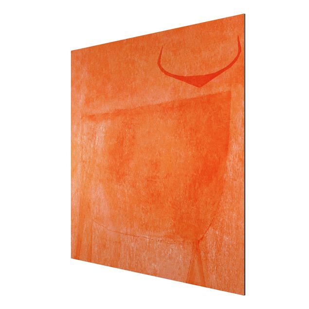 Obrazy na szkle abstrakcja Pomarańczowy Byk