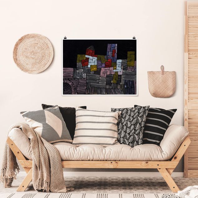 Obrazy do salonu Paul Klee - Stara ściana
