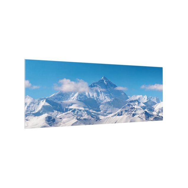 Panel szklany do kuchni - Mount Everest