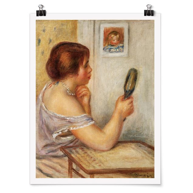 Obrazy impresjonistyczne Auguste Renoir - Gabrielle z lustrem