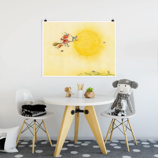 żółty obraz Frida i kot pumpernikiel