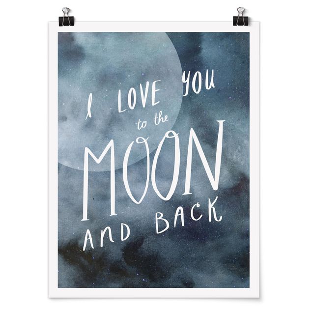 Obrazy powiedzenia Miłość niebieska - Księżyc