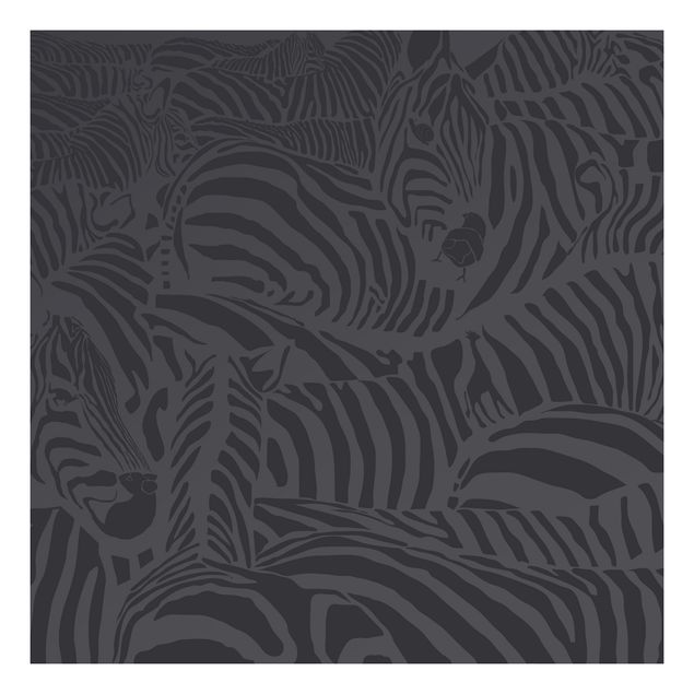 Okleina meblowa IKEA - Lack stolik kawowy - Nr DS3 Zebra Stripe Czarny