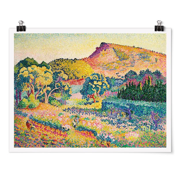 Obrazy na ścianę krajobrazy Henri Edmond Cross - Pejzaż z Le Cap Nègre