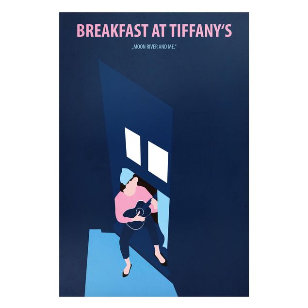 Obrazy do salonu Plakat filmowy Śniadanie u Tiffany'ego