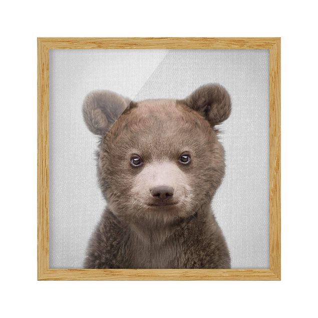Obrazy w ramie zwierzęta Baby Bear Bruno
