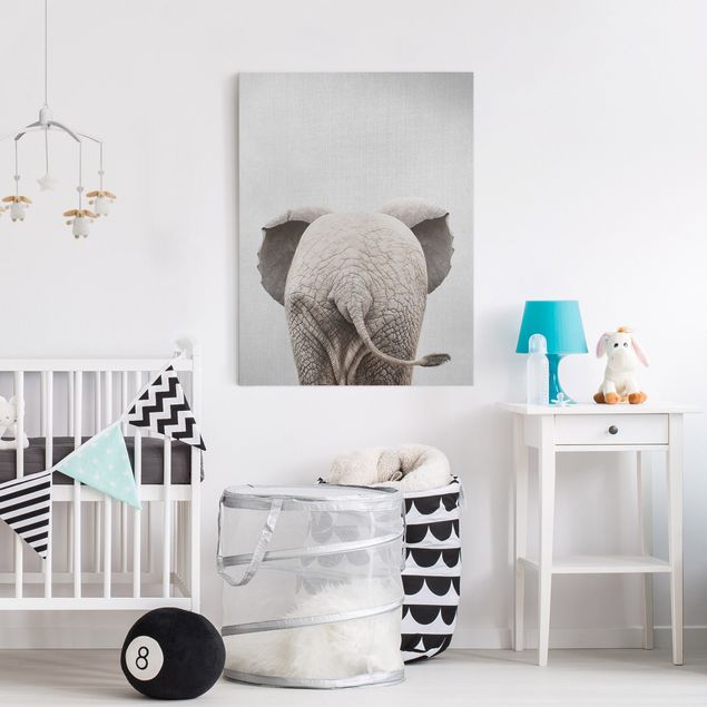 Pokój niemowlęcy i dziecięcy  Baby Elephant From Behind