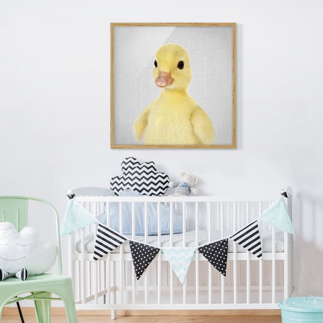 Obrazy w ramie dla dzieci Baby Duck Emma